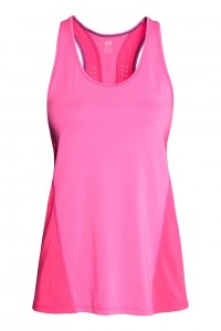Top de course rose H&M 19€90 Running (2)